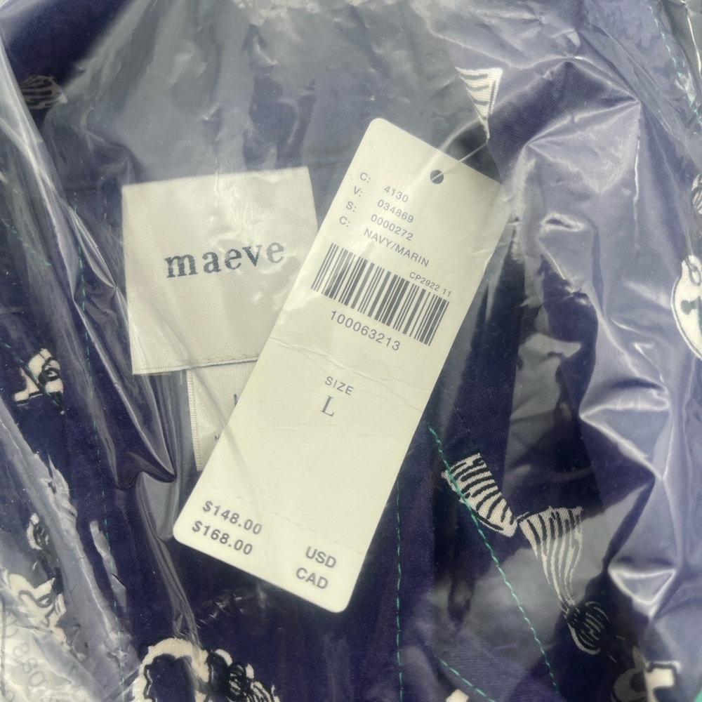 Anthropologie Maeve The Amelia Collared Blazer Mini Dress Vacation NWT Sz L - Picture 5 of 5